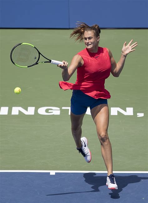 sexy aryna sabalenka|Tennis Star Aryna Sabalenka Shared Jaw